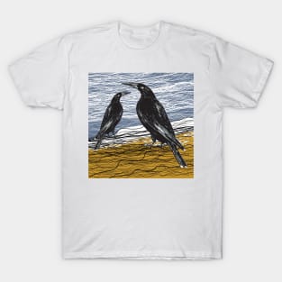 Tasmanian Black Currawong T-Shirt